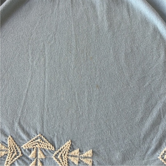 Johnny Was Floral Embroidered Detail
Short Sleeve V Neckline Top - Picture 12 of 12